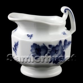 Bl Blomst Kantet Fldekande 9 cm.