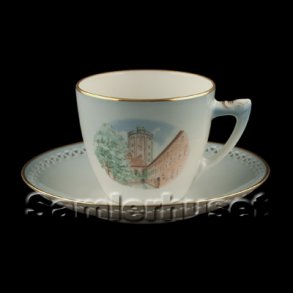 Danmarksstellet Kaffekop Runde Tårn