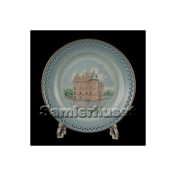 Danmarksstellet Tallerken Dyb 21 cm. Egeskov.