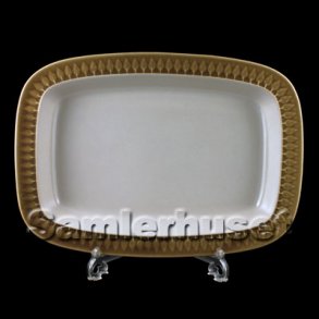 Relief Stegefad med h&oslash;j kant 35x24&frac12; cm. - Design. Quistgaard