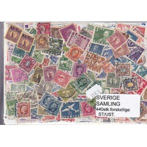 Sverige Samling Stemplet/ustemplet 440 forskellige