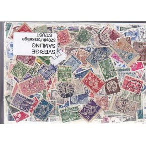 Sverige Samling Stemplet/ustemplet 320 forskellige