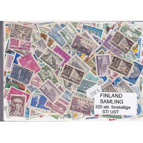 Finland Samling Stemplet/ustemplet 325 forskellige