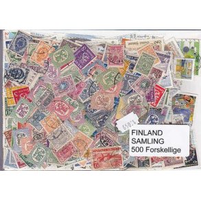 Finland Samling Stemplet/ustemplet 500 forskellige