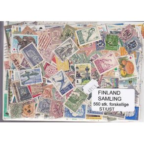 Finland Samling Stemplet/ustemplet 560 forskellige