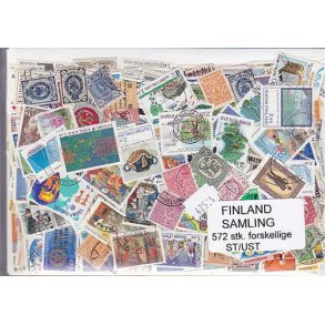 Finland Samling Stemplet/ustemplet 572 forskellige