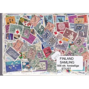 Finland Samling Stemplet/ustemplet 578 forskellige