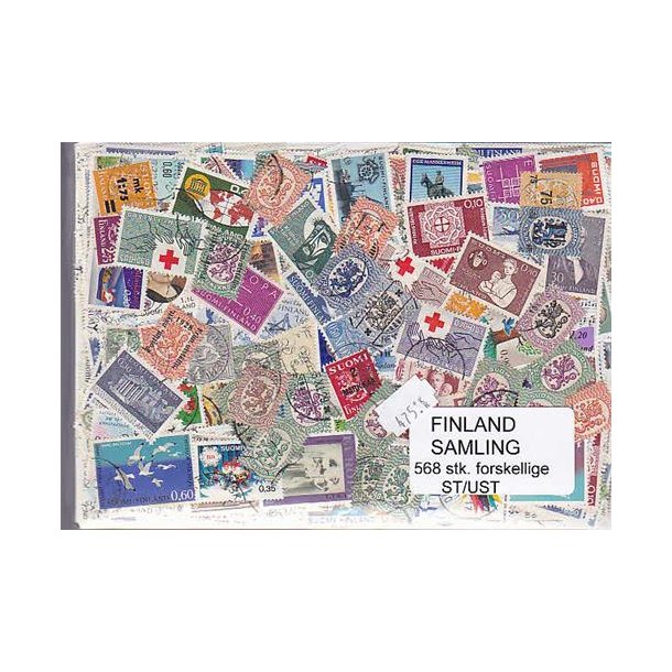 Finland Samling Stemplet/ustemplet 578 forskellige