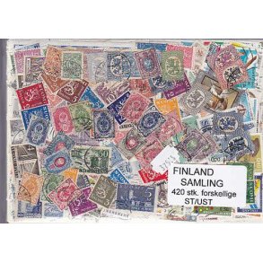 Finland Samling Stemplet/ustemplet 420 forskellige