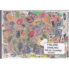 Finland Samling Stemplet/ustemplet 588 forskellige