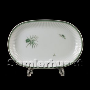 Grn Melodi Asiet Aflangt 22x14 cm.