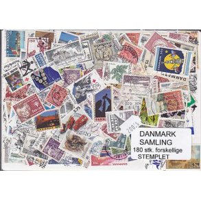 Danmark Samling Stemplet/ustemplet 180 forskellige