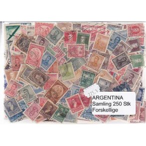 Argentina Samling St/ ust . 225 forskellige