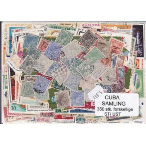 Cuba Samling St/ust. 350 forskellige.