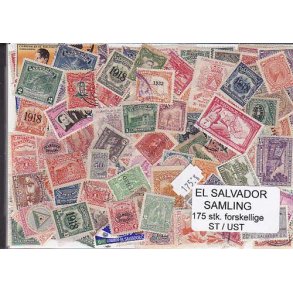 El Salvador Samling St/ust. 175 forskellige