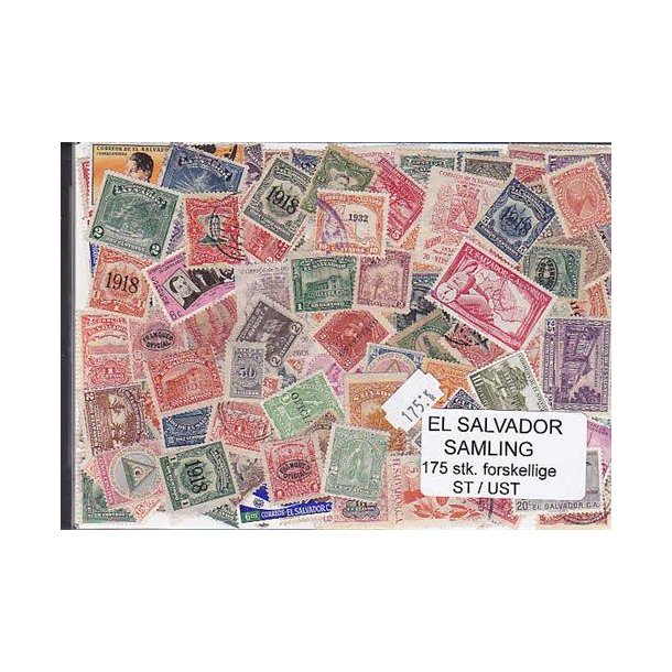 El Salvador Samling St/ust. 175 forskellige