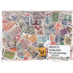 Mexico Samling St/ust. 350 forskellige