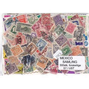 Mexico Samling St/ust. 300 forskellige.