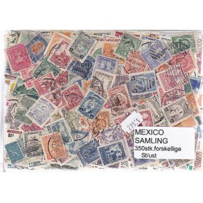 Mexico Samling St/ust. 350 forskellige.