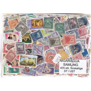 Nicaragua Samling St/ust. 425 forskellige.