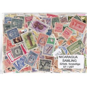 Nicaragua Samling St/ust. 325 forskellige