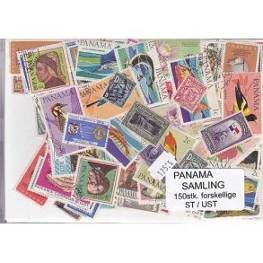 Panama Samling St/ust. 150 forskellige.