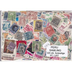 Peru Samling St/ust. 325 forskellige.