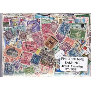 Philipinerne Samling St/ust.425 forskellige.