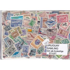 Uruguay Samling St/ust.325 forskellige