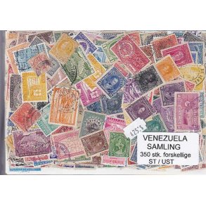 Venezuela Samling St/ust. 350 forskellige.