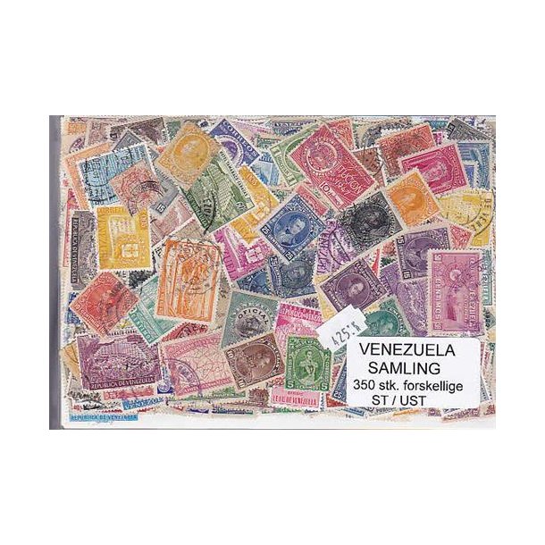 Venezuela Samling St/ust. 350 forskellige.