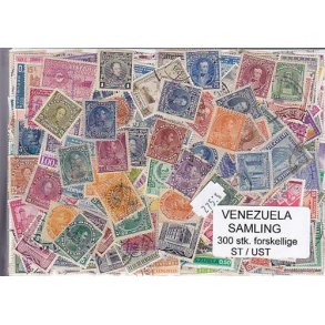Venezuela Samling St/ust. 300 forskellige.