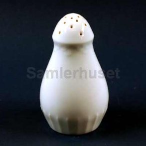 Elegance Hvid Peberbøsse 10x5 cm.