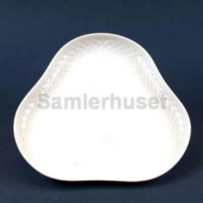 Elegance Hvid Bakke til Salt/Peber.