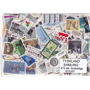 Tyskland Samling St./Ust. 415 forskellige