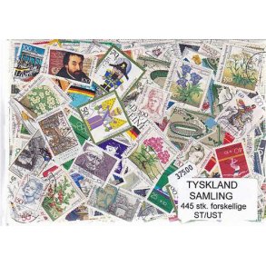Tyskland Samling ST/Ust 445 forskellige