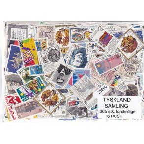 Tyskland Samling St/ust 365 forskellige