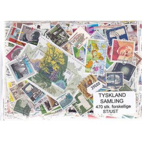 Tyskland Samling St/ust. 470 forskellige