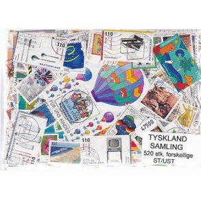 Tyskland Samling St/ust. 520 forskellige
