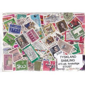 Tyskland Samling St/ust. 415 forskellige