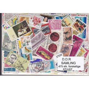 D.D.R. Samling St/ust.475 forskellige