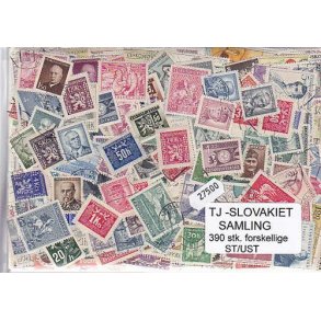 Tjekoslovakiet Samling St/ust. 390 forskellige