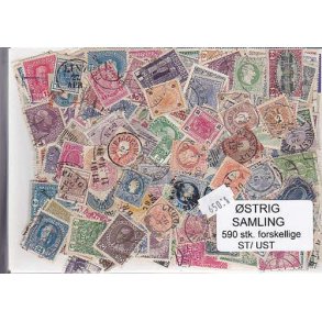 strig Samling St/ust. 590 forskellige