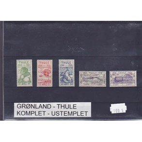 Grnland - Thule Komplet - Ustemplet.