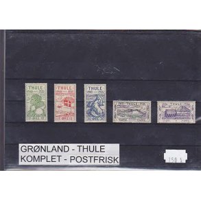 Grnland - Thule Komplet - Postfrisk.