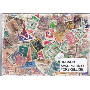 Ungarn Samling St/ust. 1000 forskellige.