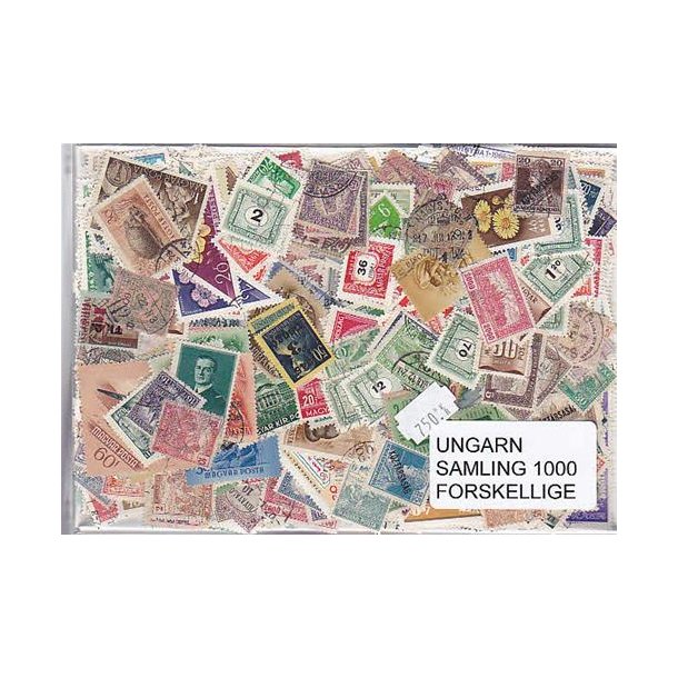 Ungarn Samling St/ust. 1000 forskellige.