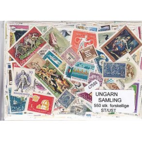 Ungarn Samling St/ust. 550 forskellige.