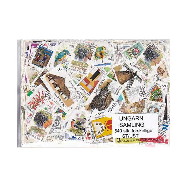 Ungarn Samling Stemplet/ustemplet 540 forskellige