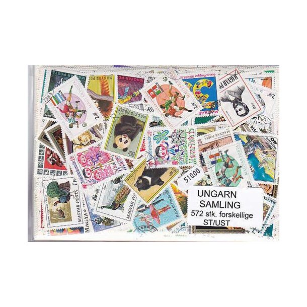 Ungarn Samling Stemplet/ustemplet 572 forskellige